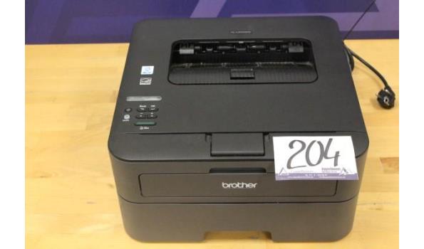 printer BROTHER HL-L2340DW, werking niet gekend, zonder kabels